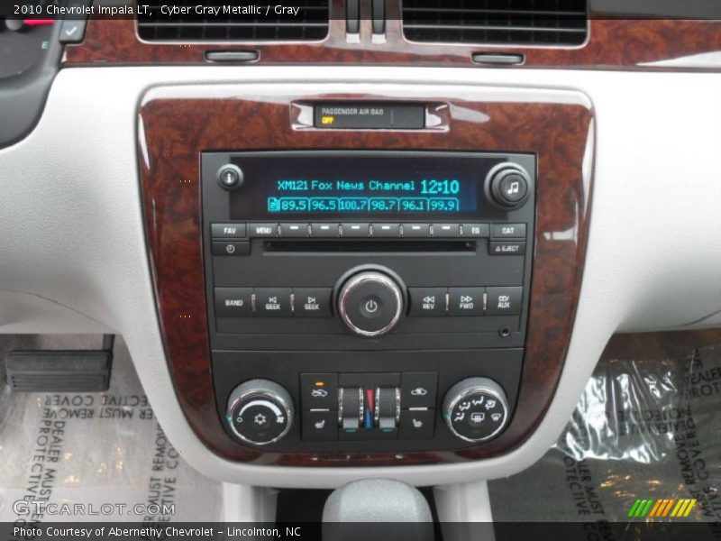 Cyber Gray Metallic / Gray 2010 Chevrolet Impala LT