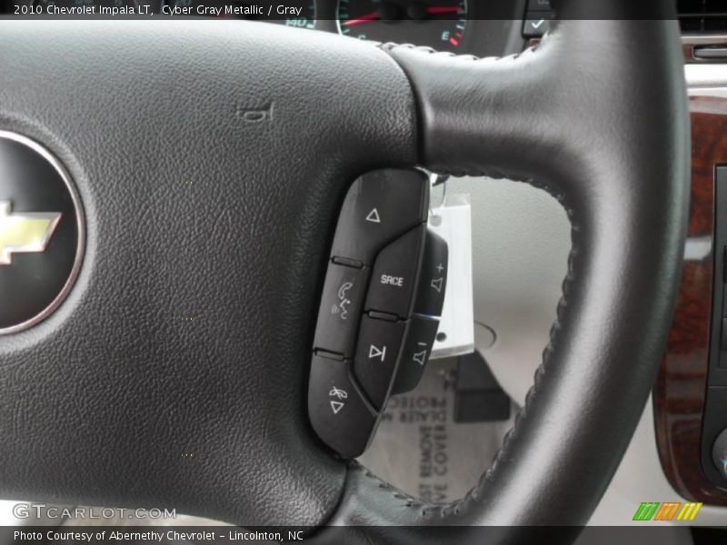 Cyber Gray Metallic / Gray 2010 Chevrolet Impala LT