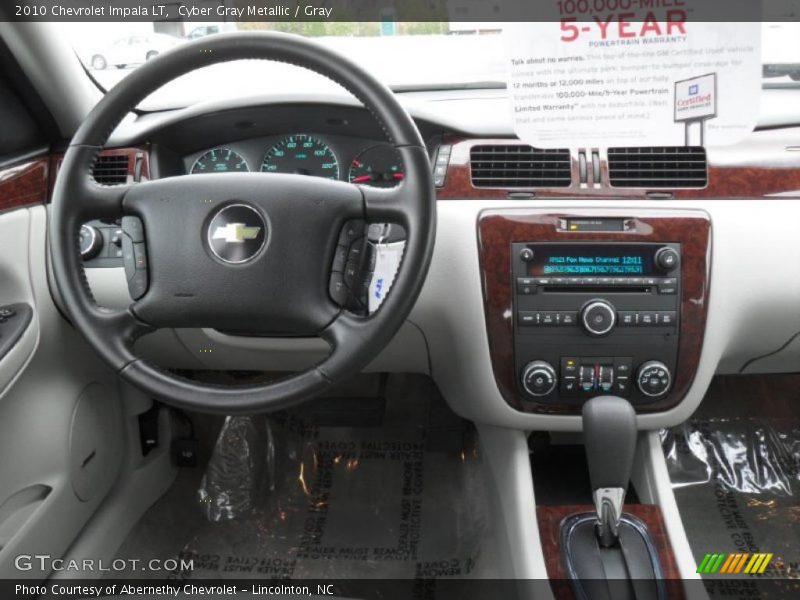 Cyber Gray Metallic / Gray 2010 Chevrolet Impala LT