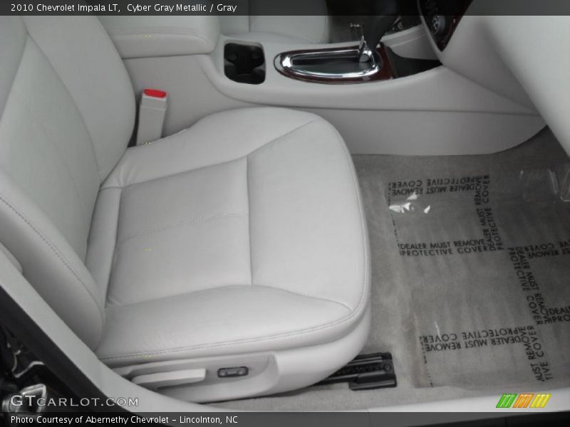 Cyber Gray Metallic / Gray 2010 Chevrolet Impala LT