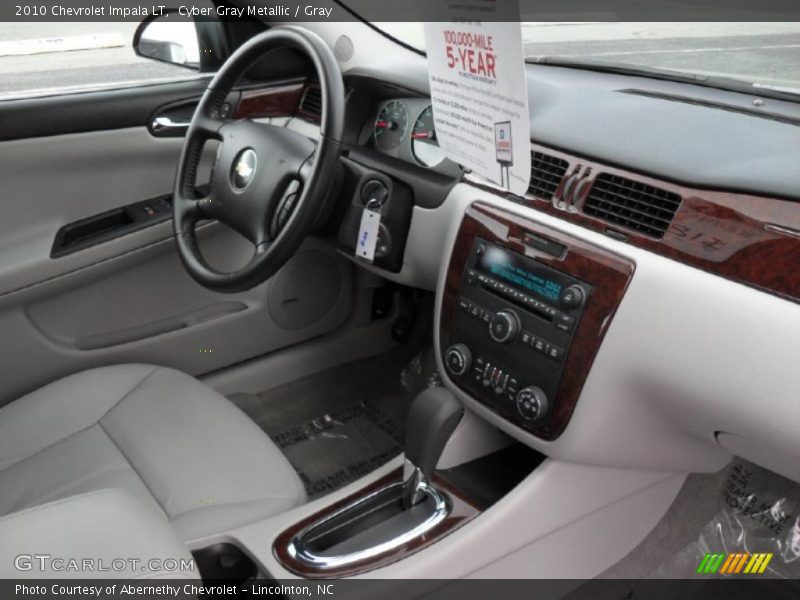 Cyber Gray Metallic / Gray 2010 Chevrolet Impala LT