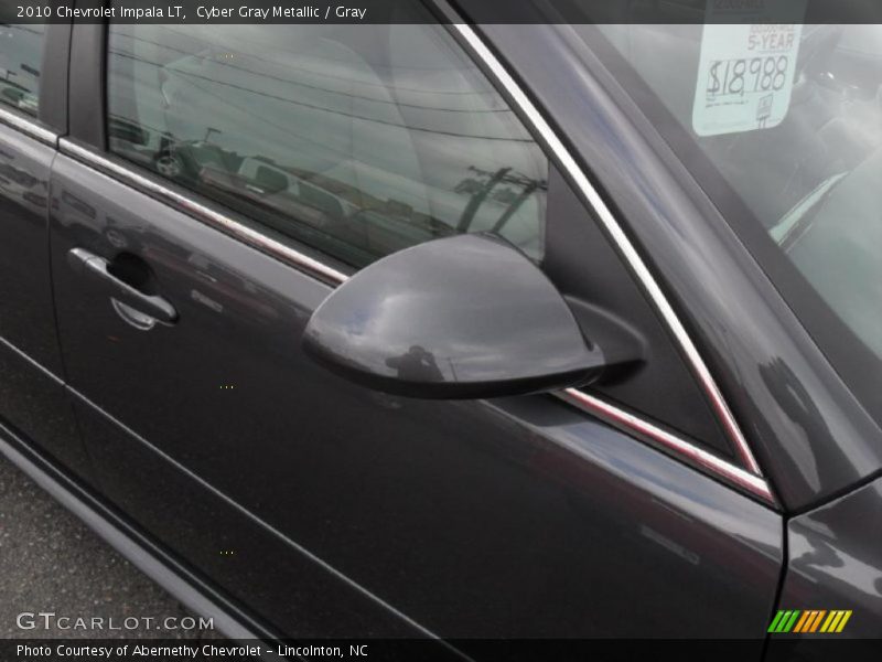 Cyber Gray Metallic / Gray 2010 Chevrolet Impala LT