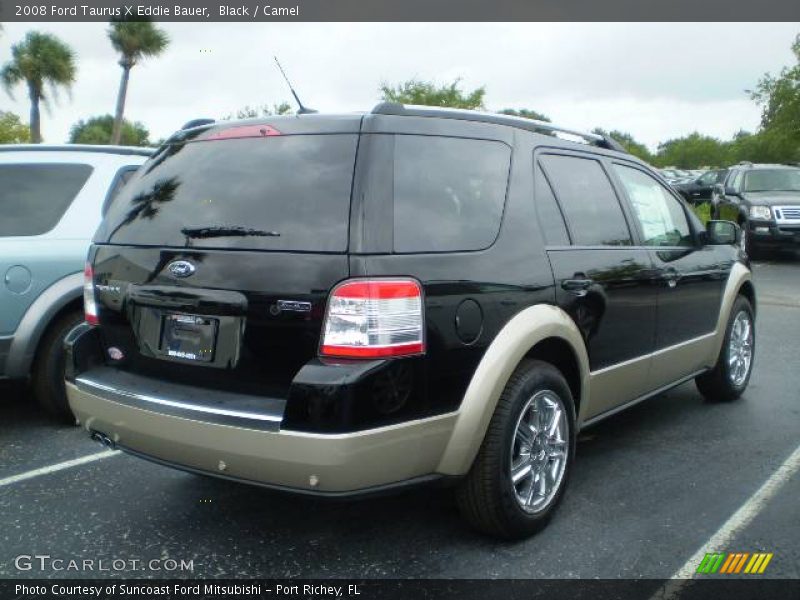 Black / Camel 2008 Ford Taurus X Eddie Bauer