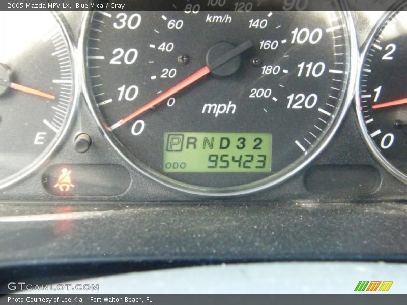 Blue Mica / Gray 2005 Mazda MPV LX