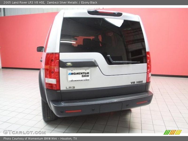 Zambezi Silver Metallic / Ebony Black 2005 Land Rover LR3 V8 HSE