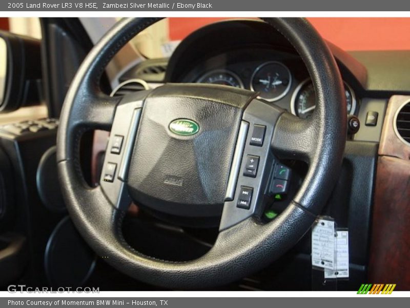 Zambezi Silver Metallic / Ebony Black 2005 Land Rover LR3 V8 HSE