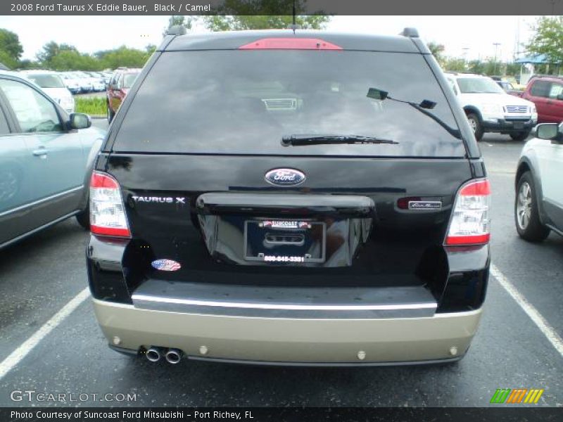 Black / Camel 2008 Ford Taurus X Eddie Bauer