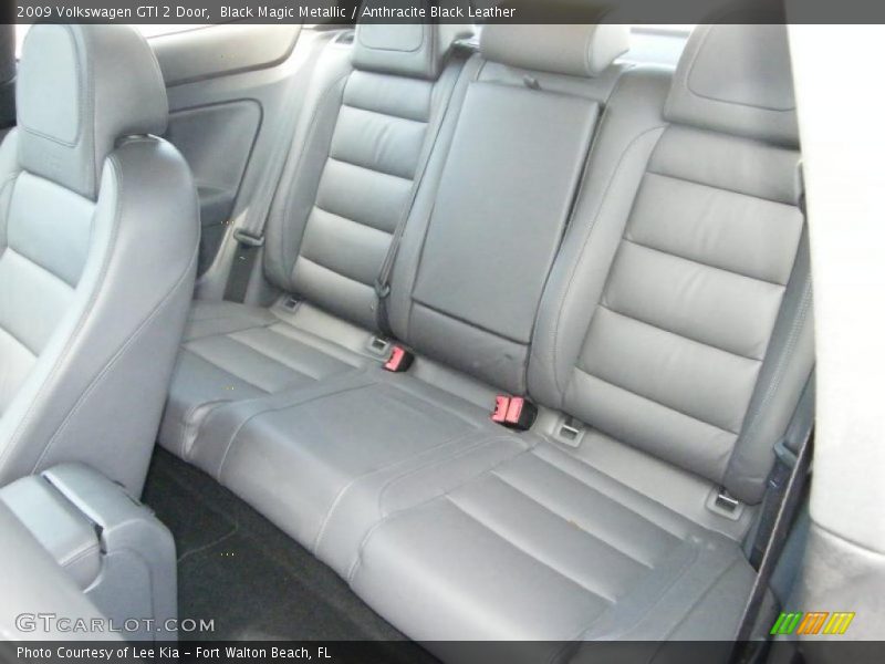  2009 GTI 2 Door Anthracite Black Leather Interior