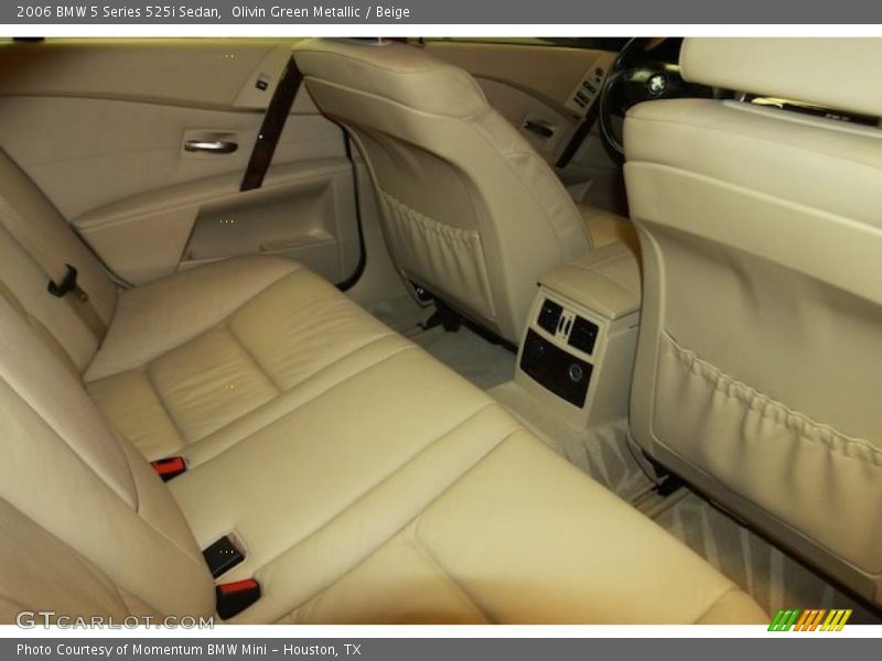 Olivin Green Metallic / Beige 2006 BMW 5 Series 525i Sedan