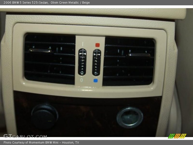 Olivin Green Metallic / Beige 2006 BMW 5 Series 525i Sedan