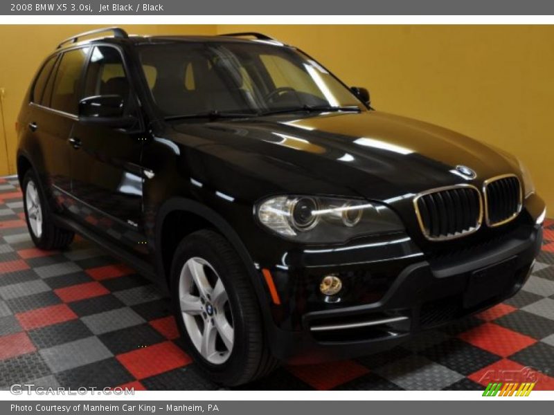 Jet Black / Black 2008 BMW X5 3.0si