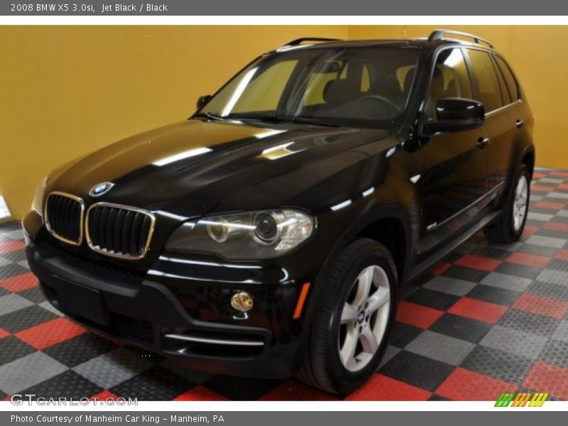 Jet Black / Black 2008 BMW X5 3.0si