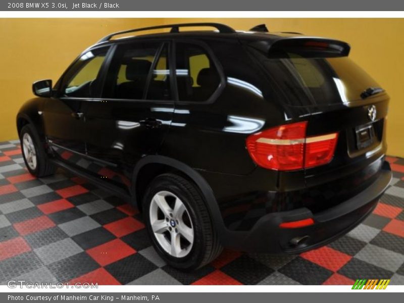 Jet Black / Black 2008 BMW X5 3.0si