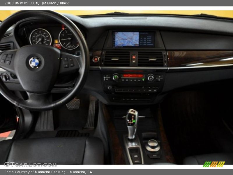 Jet Black / Black 2008 BMW X5 3.0si