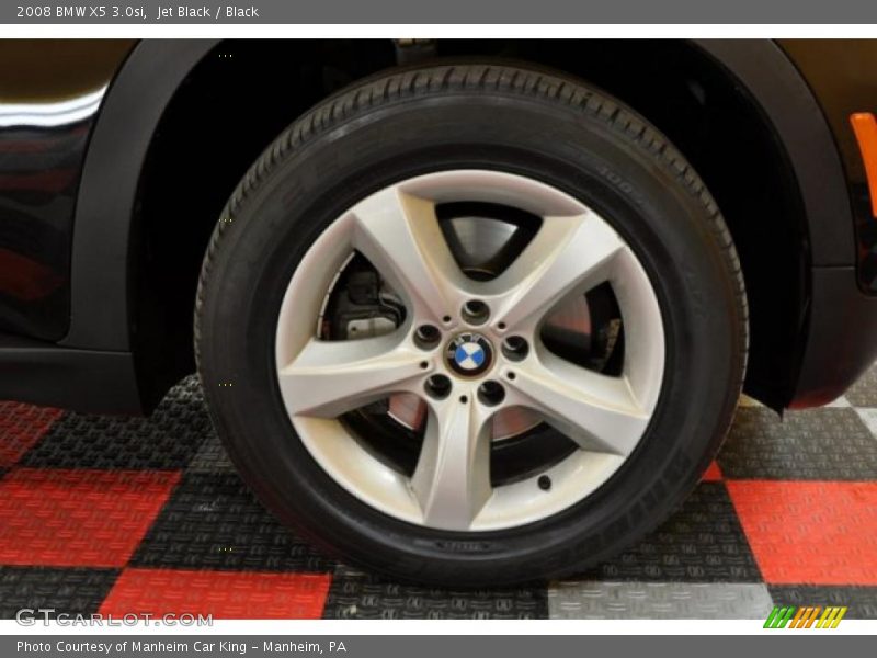 Jet Black / Black 2008 BMW X5 3.0si