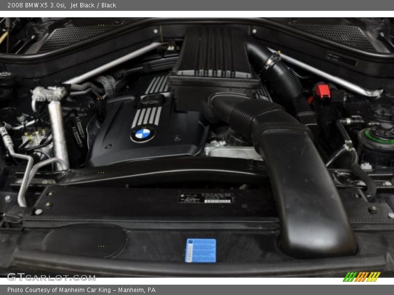 Jet Black / Black 2008 BMW X5 3.0si