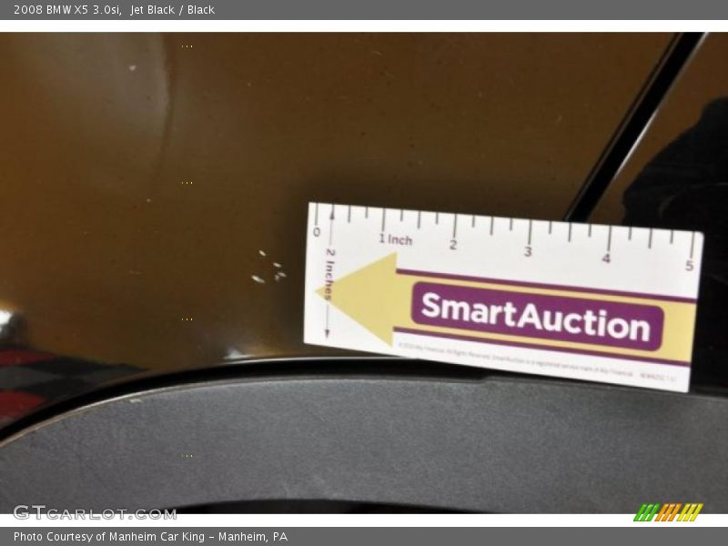 Jet Black / Black 2008 BMW X5 3.0si