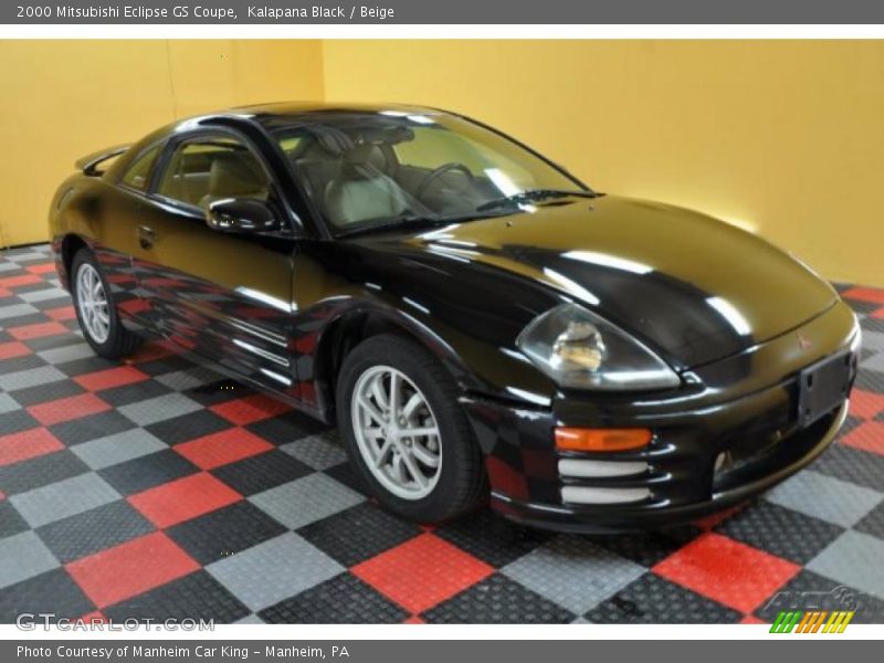 Kalapana Black / Beige 2000 Mitsubishi Eclipse GS Coupe