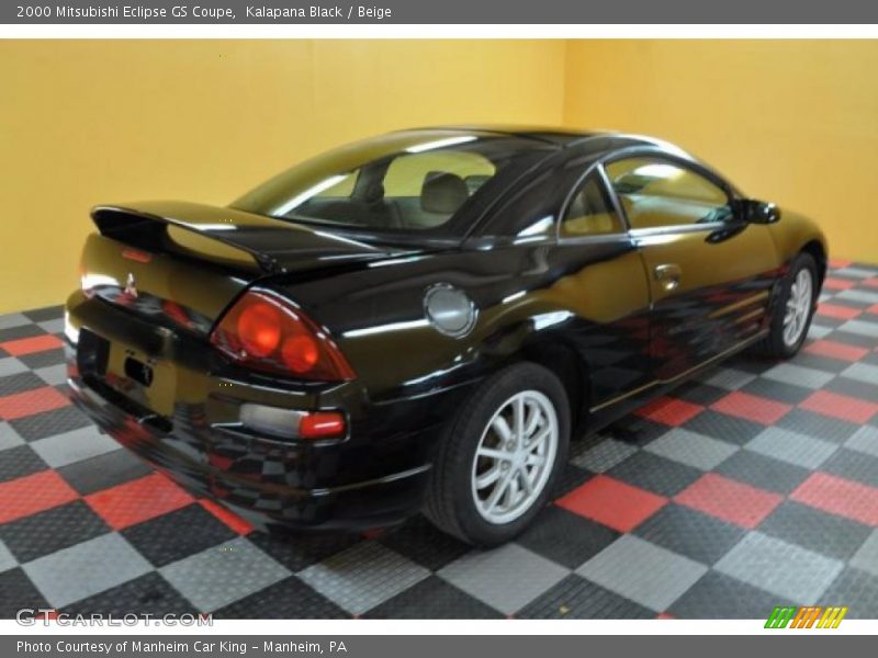 Kalapana Black / Beige 2000 Mitsubishi Eclipse GS Coupe