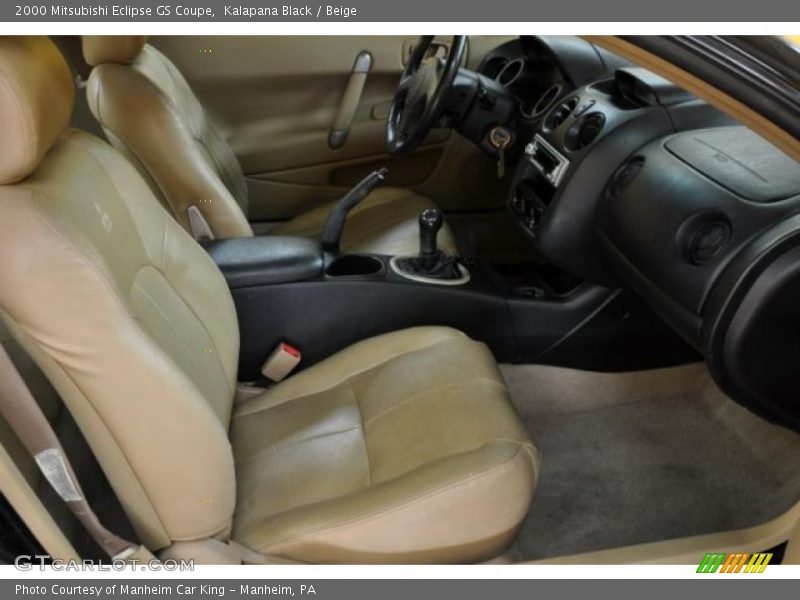 Kalapana Black / Beige 2000 Mitsubishi Eclipse GS Coupe