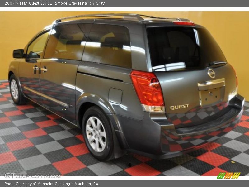 Smoke Gray Metallic / Gray 2007 Nissan Quest 3.5 SL