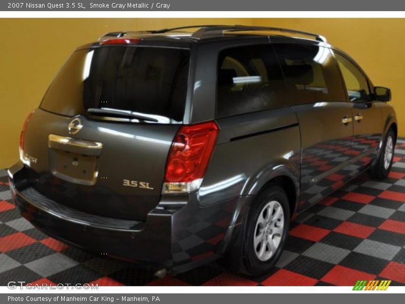 Smoke Gray Metallic / Gray 2007 Nissan Quest 3.5 SL