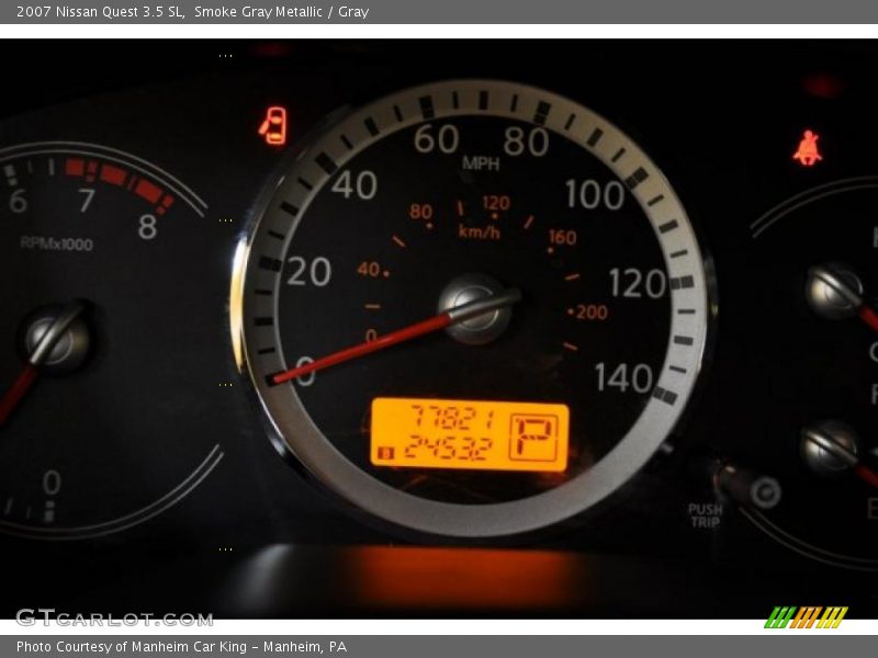 Smoke Gray Metallic / Gray 2007 Nissan Quest 3.5 SL