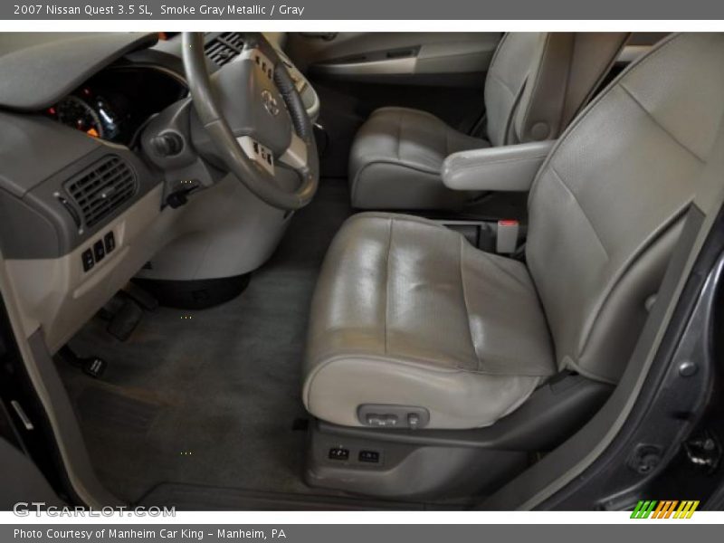 Smoke Gray Metallic / Gray 2007 Nissan Quest 3.5 SL