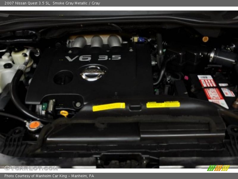 Smoke Gray Metallic / Gray 2007 Nissan Quest 3.5 SL