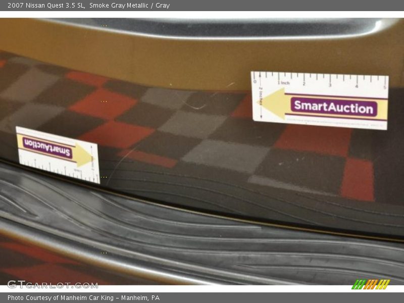 Smoke Gray Metallic / Gray 2007 Nissan Quest 3.5 SL