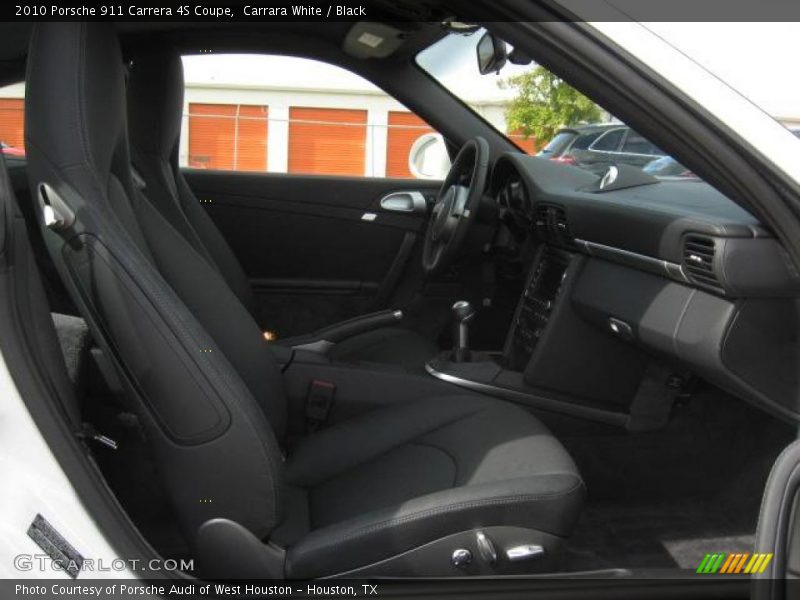 Carrara White / Black 2010 Porsche 911 Carrera 4S Coupe