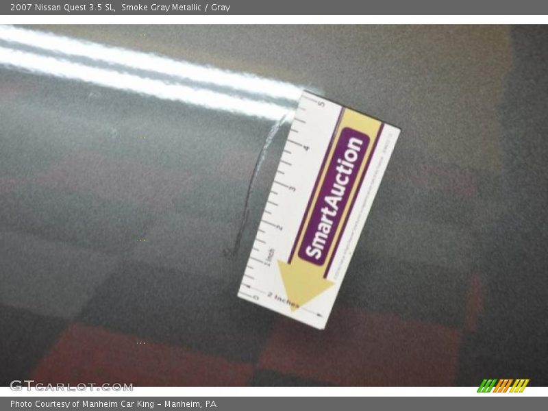 Smoke Gray Metallic / Gray 2007 Nissan Quest 3.5 SL