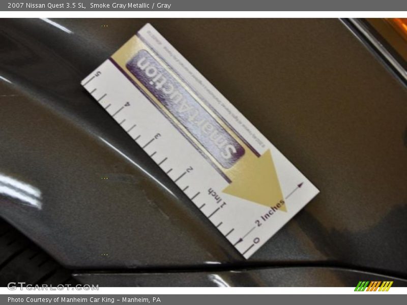 Smoke Gray Metallic / Gray 2007 Nissan Quest 3.5 SL