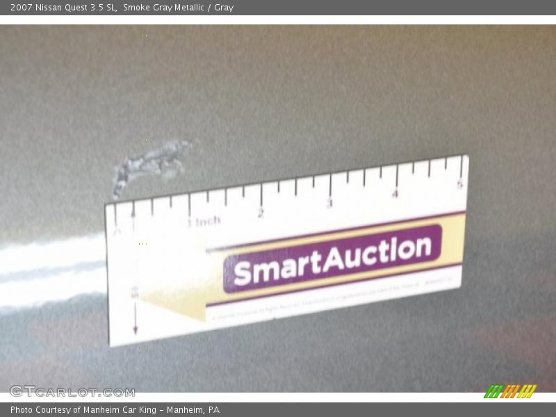 Smoke Gray Metallic / Gray 2007 Nissan Quest 3.5 SL