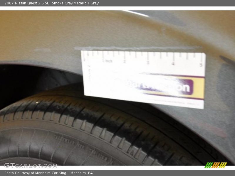 Smoke Gray Metallic / Gray 2007 Nissan Quest 3.5 SL