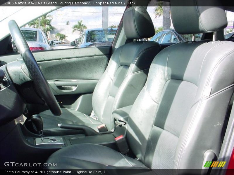 Copper Red Mica / Black 2006 Mazda MAZDA3 s Grand Touring Hatchback