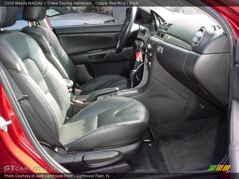  2006 MAZDA3 s Grand Touring Hatchback Black Interior