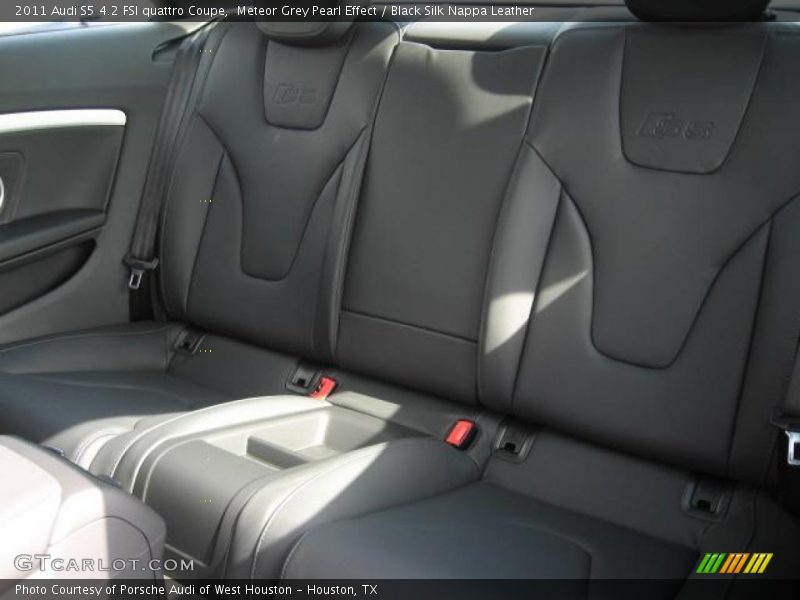  2011 S5 4.2 FSI quattro Coupe Black Silk Nappa Leather Interior