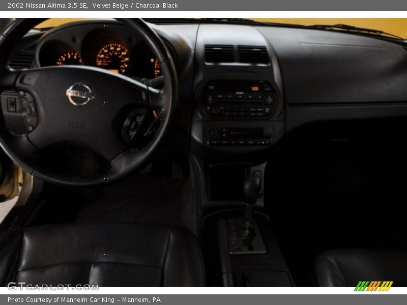 Velvet Beige / Charcoal Black 2002 Nissan Altima 3.5 SE