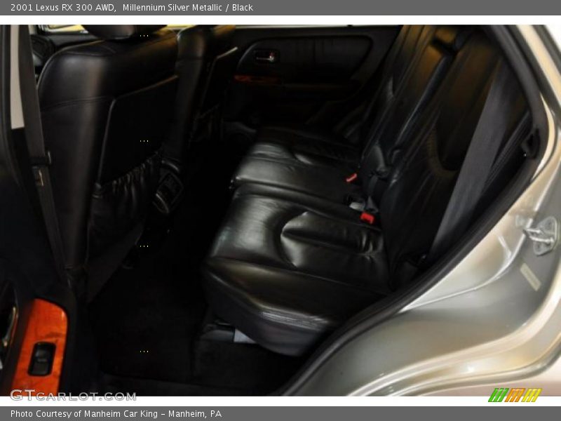 Millennium Silver Metallic / Black 2001 Lexus RX 300 AWD