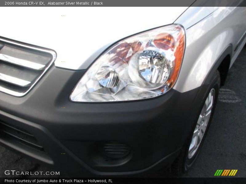 Alabaster Silver Metallic / Black 2006 Honda CR-V EX