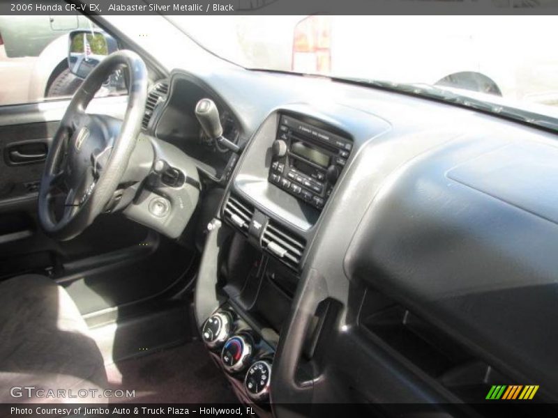 Alabaster Silver Metallic / Black 2006 Honda CR-V EX