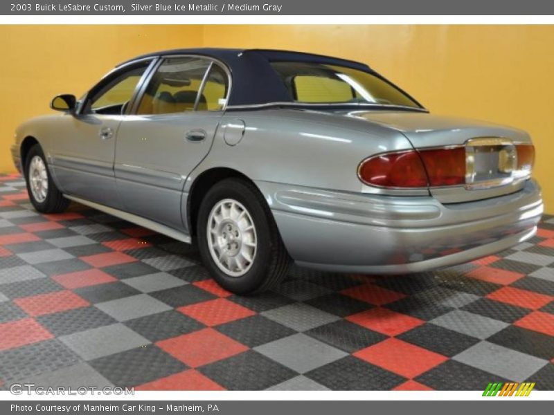 Silver Blue Ice Metallic / Medium Gray 2003 Buick LeSabre Custom