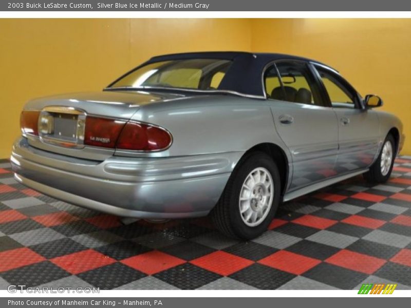 Silver Blue Ice Metallic / Medium Gray 2003 Buick LeSabre Custom