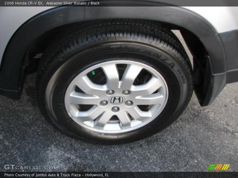 Alabaster Silver Metallic / Black 2006 Honda CR-V EX