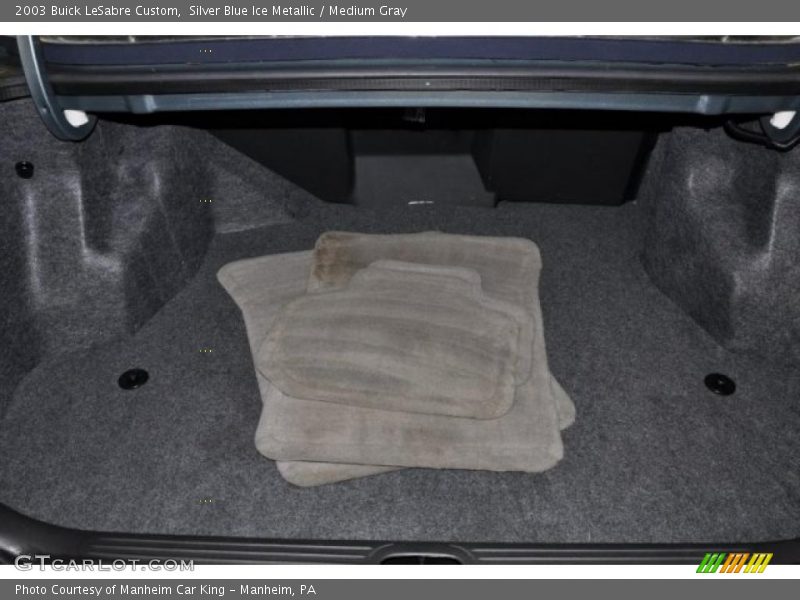 Silver Blue Ice Metallic / Medium Gray 2003 Buick LeSabre Custom