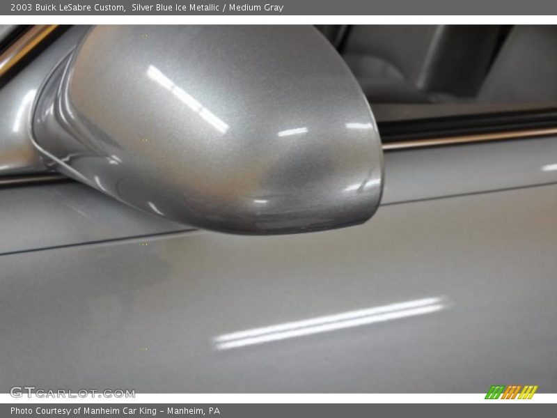 Silver Blue Ice Metallic / Medium Gray 2003 Buick LeSabre Custom