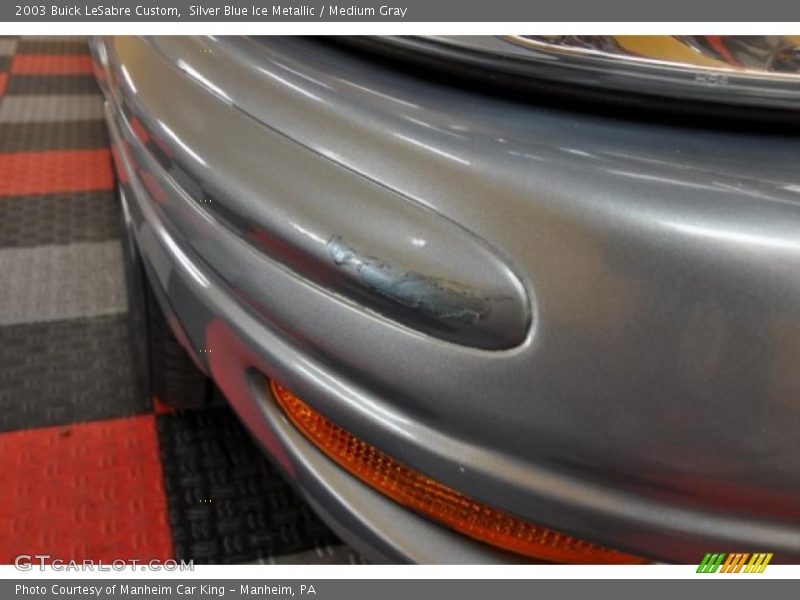 Silver Blue Ice Metallic / Medium Gray 2003 Buick LeSabre Custom