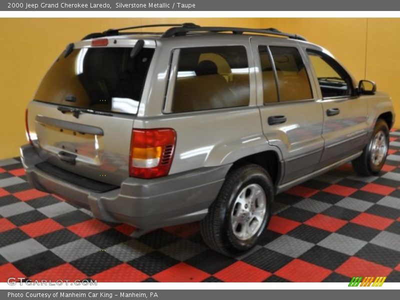 Silverstone Metallic / Taupe 2000 Jeep Grand Cherokee Laredo