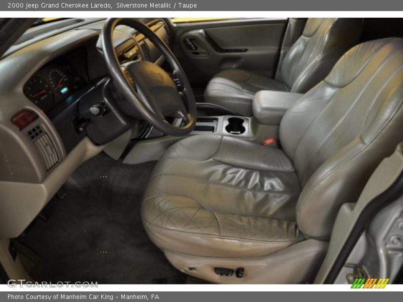 Silverstone Metallic / Taupe 2000 Jeep Grand Cherokee Laredo
